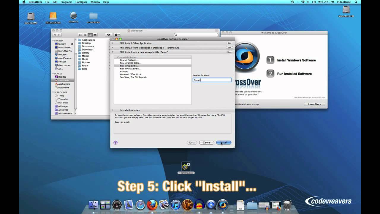 Crossover Mac Install Msi